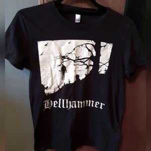 Hellhammer black metal shirt